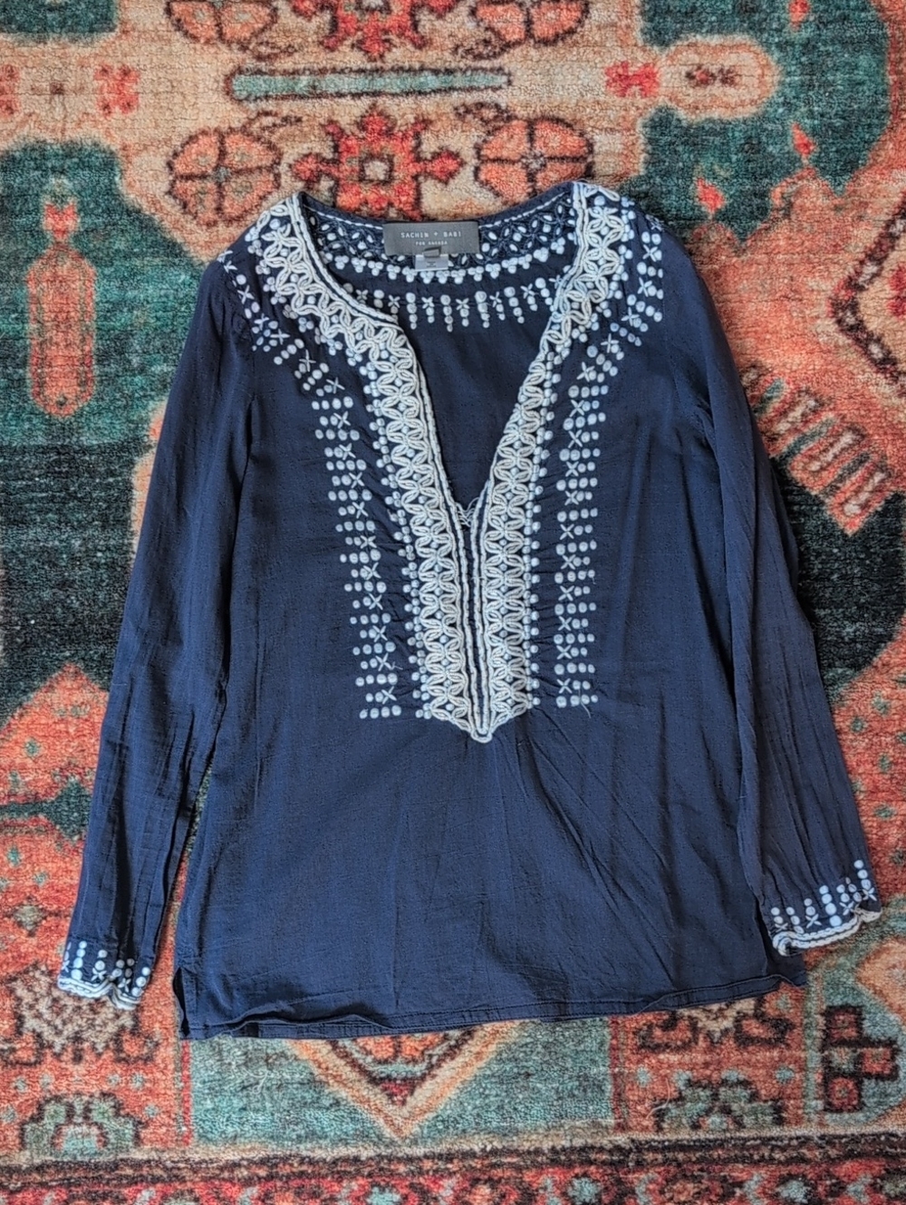 Sachin + Babi For Ankasa Embroidered Top